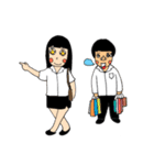 Mr.Sodsai ＆ Ms.Lila（個別スタンプ：35）