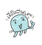 Jellyfish somersault（個別スタンプ：32）