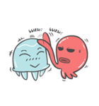 Jellyfish somersault（個別スタンプ：34）