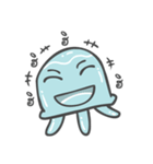 Jellyfish somersault（個別スタンプ：35）
