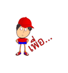 Mr. Red Hat（個別スタンプ：36）