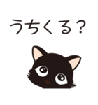 くろねこのにゃん語だにゃん（個別スタンプ：21）