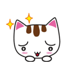 しろちゃん 白猫（個別スタンプ：8）
