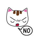 しろちゃん 白猫（個別スタンプ：10）