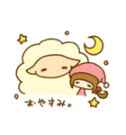ゆめみと眠り羊（個別スタンプ：5）