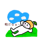 呑気なミカンさんスタンプ（個別スタンプ：30）