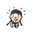 どっかの中学校（個別スタンプ：10）