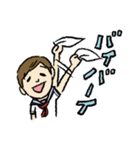 どっかの中学校（個別スタンプ：11）