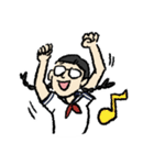 どっかの中学校（個別スタンプ：37）