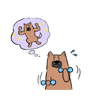 ゆるくて可愛いくまいぬ（個別スタンプ：20）