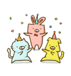 あにまるトリオ（個別スタンプ：39）