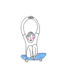 僕とスケボー（個別スタンプ：9）