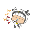 Crazy cow（個別スタンプ：23）