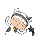 Crazy cow（個別スタンプ：36）