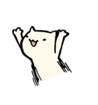 ゆるーいどうぶつたち。（個別スタンプ：6）