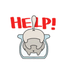 無表情にゃんこ（個別スタンプ：9）