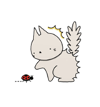 無表情にゃんこ（個別スタンプ：10）