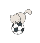 無表情にゃんこ（個別スタンプ：23）