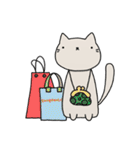 無表情にゃんこ（個別スタンプ：25）