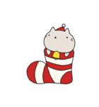 無表情にゃんこ（個別スタンプ：34）