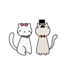 無表情にゃんこ（個別スタンプ：35）