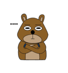 A Handsome Bear and A Lovable Bird（個別スタンプ：2）