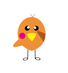 A Handsome Bear and A Lovable Bird（個別スタンプ：11）