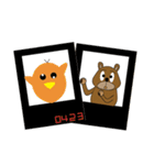 A Handsome Bear and A Lovable Bird（個別スタンプ：14）
