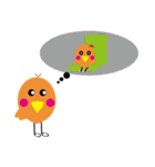 A Handsome Bear and A Lovable Bird（個別スタンプ：17）