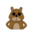A Handsome Bear and A Lovable Bird（個別スタンプ：19）