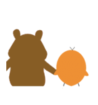 A Handsome Bear and A Lovable Bird（個別スタンプ：21）