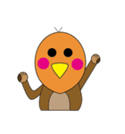 A Handsome Bear and A Lovable Bird（個別スタンプ：28）