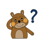 A Handsome Bear and A Lovable Bird（個別スタンプ：32）