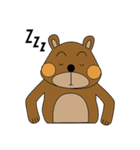A Handsome Bear and A Lovable Bird（個別スタンプ：33）