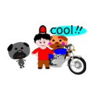 ねえちゃんと旧車好きな仲間達。（個別スタンプ：5）