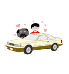 ねえちゃんと旧車好きな仲間達。（個別スタンプ：19）
