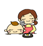 子育てママのスタンプ♡（個別スタンプ：18）