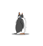 冷静ペンギン（個別スタンプ：23）