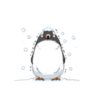 冷静ペンギン（個別スタンプ：24）