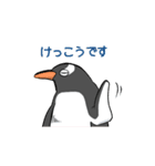 冷静ペンギン（個別スタンプ：33）