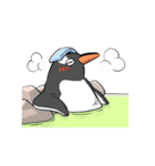 冷静ペンギン（個別スタンプ：38）