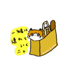 ふわふわのかわいい猫と友達スタンプ（個別スタンプ：20）