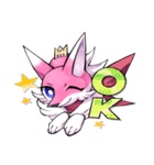 キツネのちゃばちよ（個別スタンプ：4）