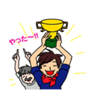 Baseball and soccer the shake.（個別スタンプ：7）