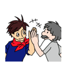 Baseball and soccer the shake.（個別スタンプ：8）