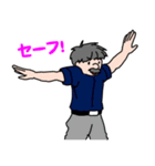 Baseball and soccer the shake.（個別スタンプ：13）