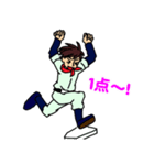 Baseball and soccer the shake.（個別スタンプ：15）