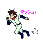 Baseball and soccer the shake.（個別スタンプ：24）