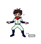 Baseball and soccer the shake.（個別スタンプ：25）
