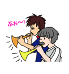 Baseball and soccer the shake.（個別スタンプ：29）